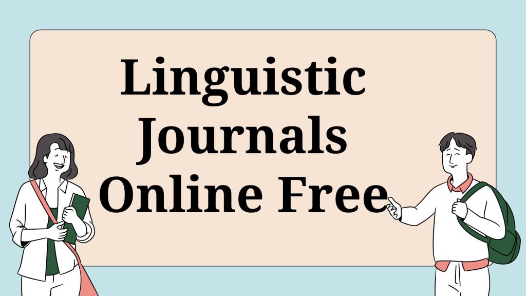 journal of linguistics impact factor
